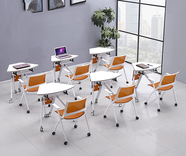 單人位扇形桌搭配效果 單人位扇形桌搭配效果