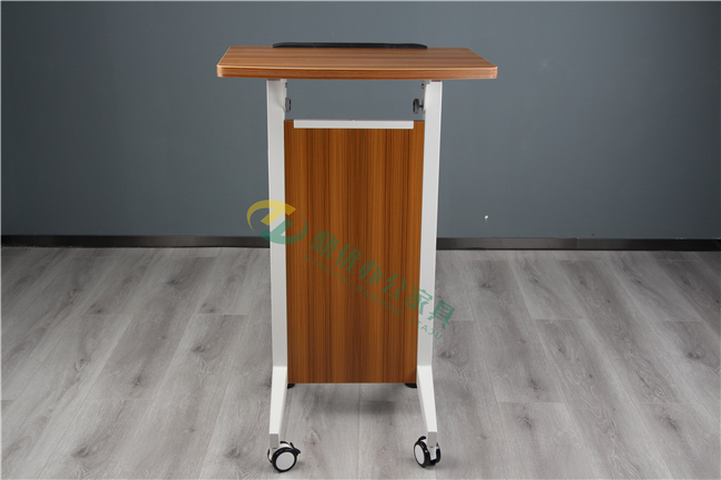 鋼木演講臺可移動(dòng) 鋼木演講臺可移動(dòng)