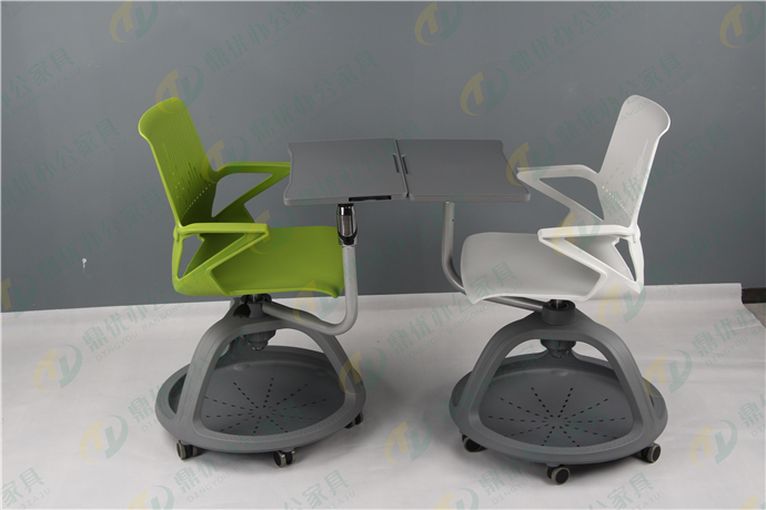 旋轉寫(xiě)字板的培訓椅多功能使用