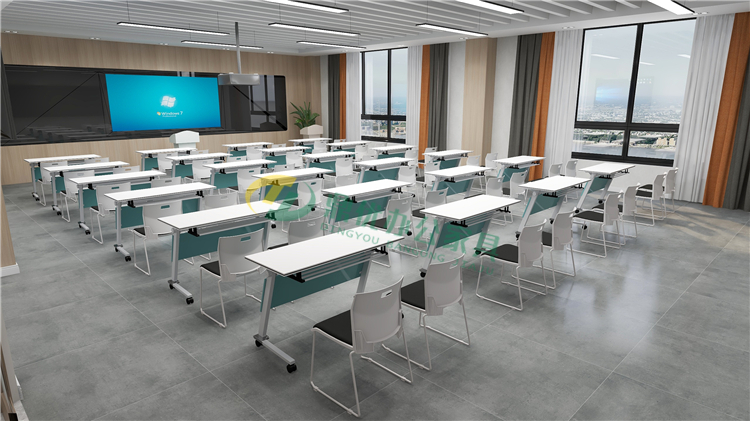 移動(dòng)折疊會(huì )議桌