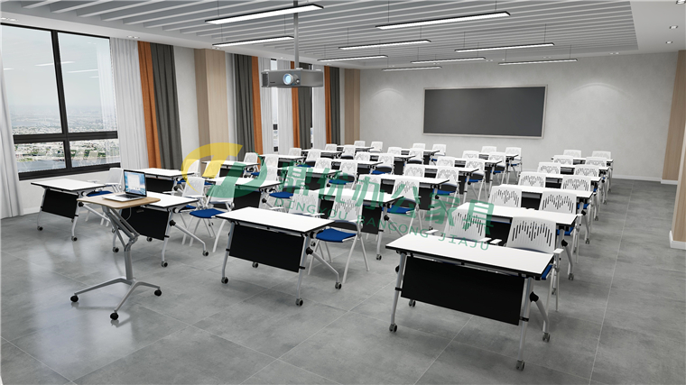 移動(dòng)折疊會(huì )議桌