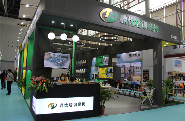 鼎憂(yōu)培訓椅再次亮相于廣州第47屆國際家具博覽會(huì )，好評如潮！