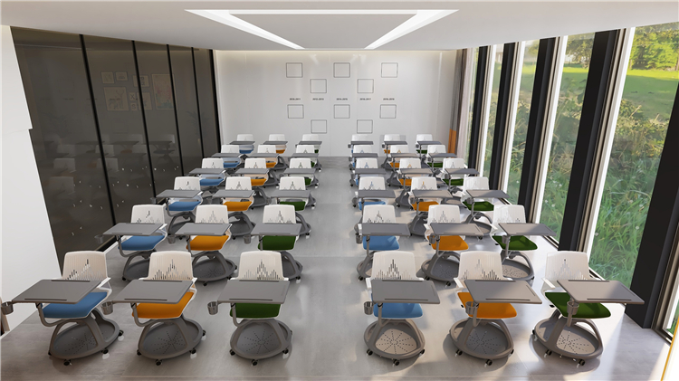 培訓椅帶寫(xiě)字板 培訓椅帶寫(xiě)字板