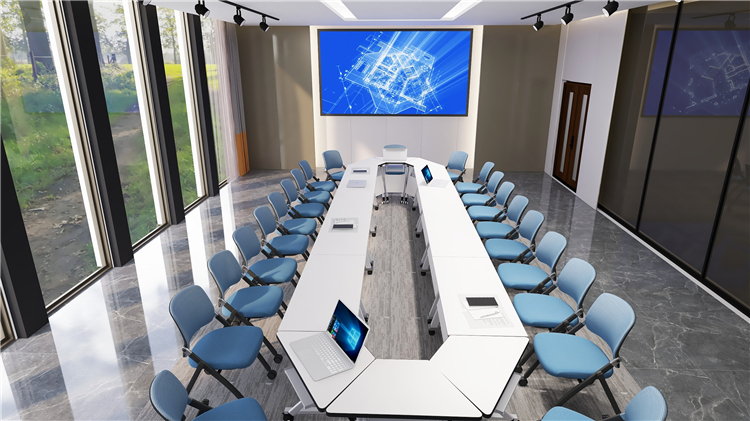 拼接會(huì )議桌椅